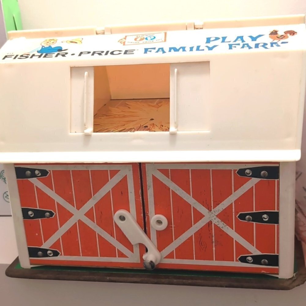 Vintage fisher price play family farm vintage from 60s !